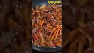 Свинина в кисло сладком соусе #shorts