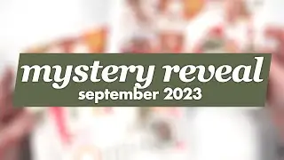 September 2023 Mystery Kit Reveal | Sticker Kit Subscription | Plannerface