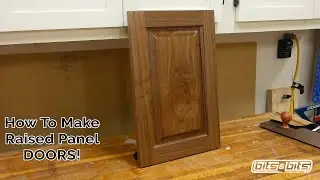 How to make a Raised Panel Cabinet Door - Woodworking DYI!