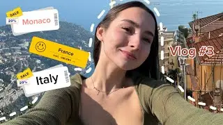 Vlog#3/Влог Монако,Италия,Франция/Путешествие по Европе/