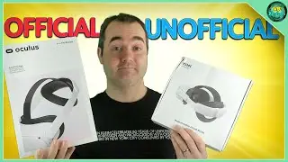 Official Oculus Quest 2 Elite Strap Vs Unofficial KIWI Design Quest 2 Strap // Comparison & Review
