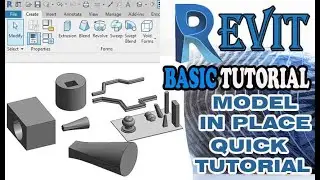 MODEL IN PLACE IN REVIT-QUICK TUTORIAL