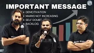 Motivation by MR Sir, Pankaj Sir, Rishabh Sir