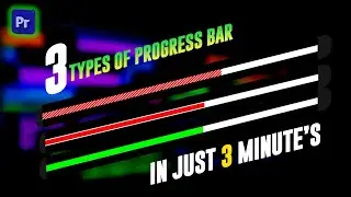 How to create progress bar in premiere pro tutorial in hindi