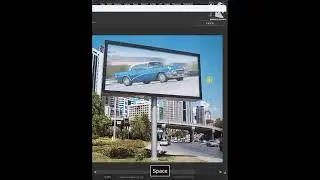 Change billboard poster in photoshop