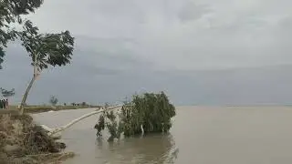 شاهد جمال الريف الباكستاني - نهر السند في بلدة لَيّة