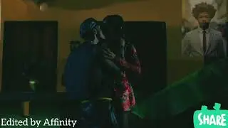 Aisha and Kay intimate moment❤️ (Water and Garri)