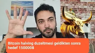 Bitcoin halving düzeltmesi gelirmi? sonrası 150000 yolcusu!