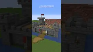 Minecraft CASTLE  #minecraftbuilding #minecraftshorts