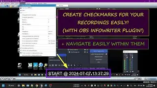 How Create Easily Checkmarks To See Personal Video Highlights with OBS! - [TUTORIAL]