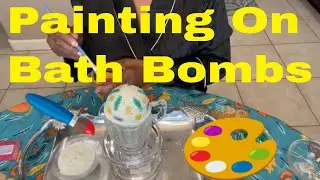 Painting On Bath Bombs with  Mica in 2021 * Part 5 *