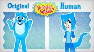 The Yo Gabba Gabba characters drawn as humans! | FizzyApplesauce (read credits in description)