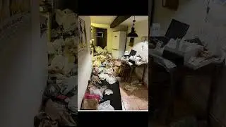 Hoarding second hand appartment.