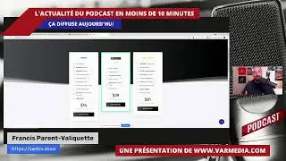 Ça diffuse! L'actualité du podcast en 10 minutes!