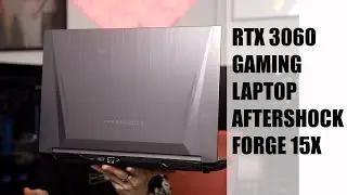 BEST VALUE RTX 3060 LAPTOP? AFTERSHOCK / LEVEL51 FORGE 15X