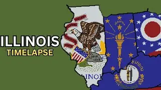 Illinois - Minecraft US State Flag Map [Part 11]