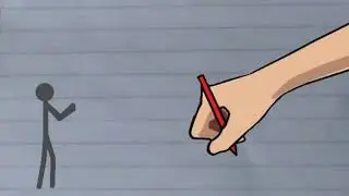 Эпичная битва стикменов. Анимация