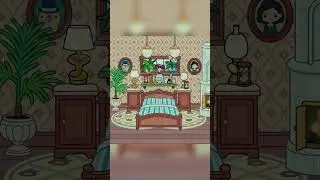 MASTER BEDROOM design using the Vintage Pack // Toca Life World