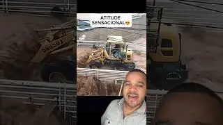 🔥🚘 ATITUDE NOBRE DO OPERADOR DA PÁ CARREGADEIRA