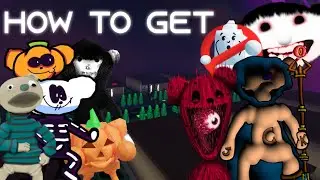 How To Get all New Spooky Badges | Bear World Rp