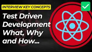Test Driven Development (TDD) in React + TypeScript | Complete Guide 🚀