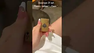 Зажигалка колода карт  !!! Покупка с Алиэкспресс . Это невероятно стильный аксессуар .