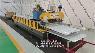 USA popular PBR panel R panel roofing sheet metal steel iron roll forming machine
