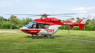 "Christoph Halle" Start in Teutschenthal/Bhf (BK117 D-HTTT) Ersatzmaschine #GoodByeBK