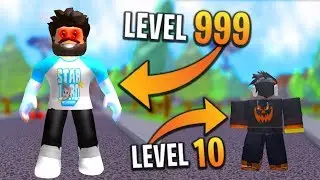 *NEW* REACH MAX LEVEL (OVERPOWERED) in SUPER POWER TRAINING SIMULATOR (Roblox)