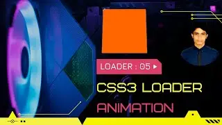 Css3 Square Loader Animation  | Loader Animation - 5