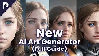 New AI Art Generator Like Midjourney | Convert Text to Image | Image to Image (Guide)