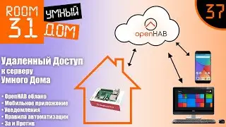 37. Smart Home Remote access: Openhab Cloud Connector, Mobile app, Notifications & Rules