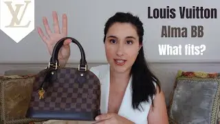 Unboxing Louis Vuitton Alma BB in Damier Ebene