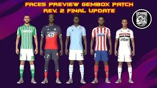 GEMBOX PATCH 2020 PES (PS3) WINTER REV 2 FINAL FACES and STATS PLAYER UPDATE