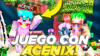 ¡ACENIX SE UNE A MI PARTIDA EN DIRECTO! 😱 SIMON DICE EN MINECRAFT con ACENIX