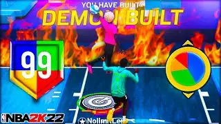 UNGUARDABLE Offensive Threat Build NBA 2K22 | Best POINT GUARD BUILD Best ISO BUILD (CONTACT DUNKS)