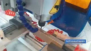 Aluminum profile processing on the ATS-3005 machine