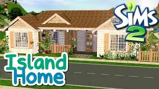 SMALL ISLAND HOME 🏝️ 6 Island Lane || Building Greenwood Valley || The Sims 2: Speed Build