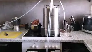 Самогон из фруктовой браги, первый прогон