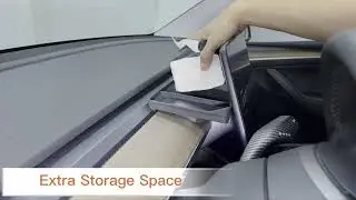 Organizer Behind the Model 3 and Y iPad Control Organizer Marnana
