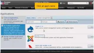 How to find and install applications in Plesk 11