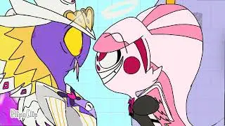 Emily introduce Molly to sir pentiuos. ( hazbin hotel fan animation )