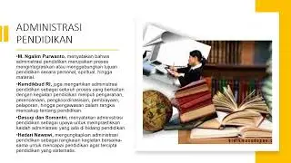 FILSAFAT DAN TEORI ADMINISTRASI PENDIDIKAN
