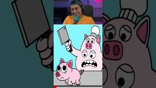 Sad Story of CHEF PIGSTER! 🐷 (Cartoon Animation)