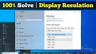 How to fix screen resolution problem windows 10 Easy Method (2025)