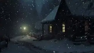 🏡 Frozen Wooden Hut in Blizzard | Freezing Wind & Snowstorm Sounds 🌨️