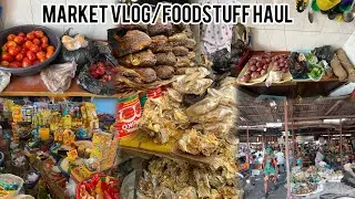 CURRENT COST OF FOOD ITEMS IN NIGERIA 🇳🇬 ARE TERRIFYING/RAW & UNEDITED MARKET VLOG/FOODSTUFF HAUL