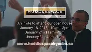 HUDDLESPACE OPEN HOUSE JAN2018 PROMO