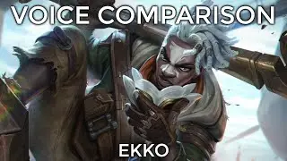 Voice Comparison: Ekko (League of Legends)