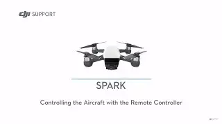 How to Control DJI Spark with the Remote Controller